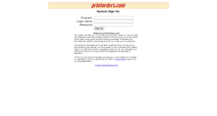 Desktop Screenshot of printorders.com